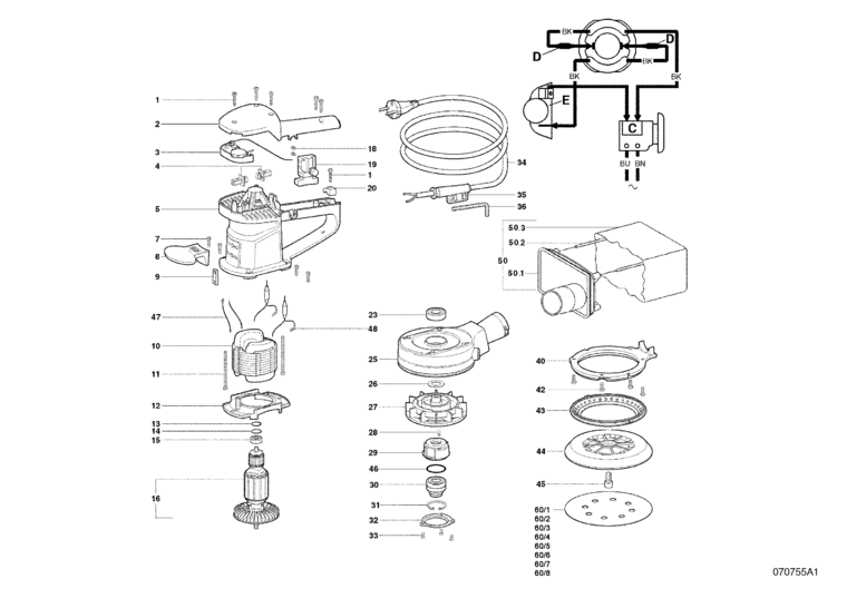 Mafell 914620  Spare Parts