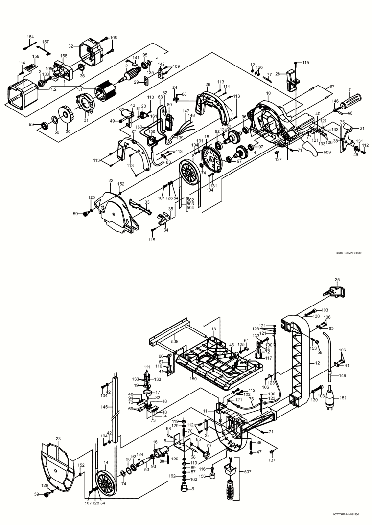 Mafell 925301 Portable Band Saw Z 5 Ec Spare Parts