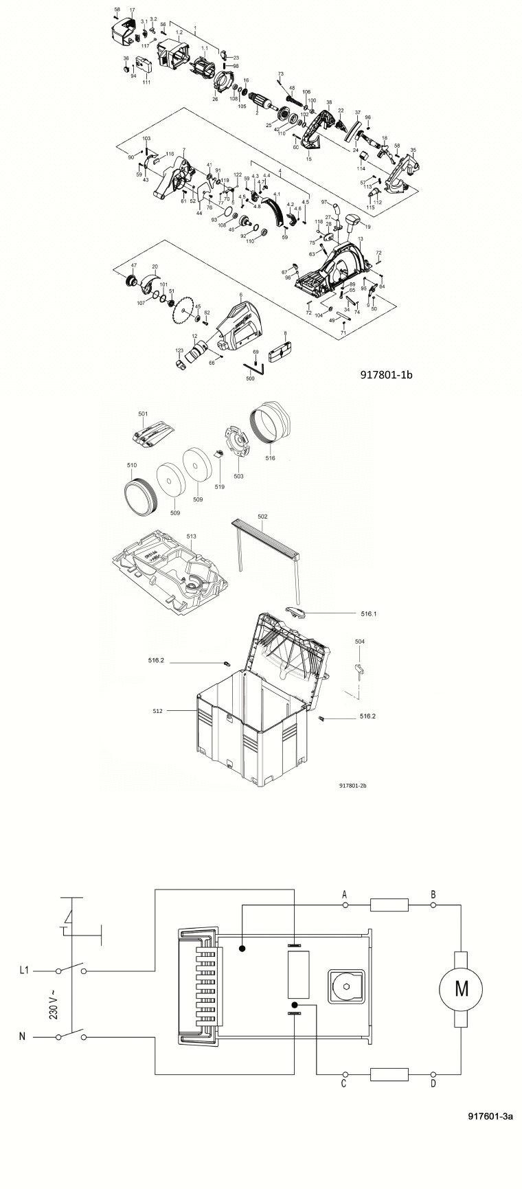 Mafell 917801 Multi-cutter MF 26 cc AF-MAX in the T-MAX Spare Parts