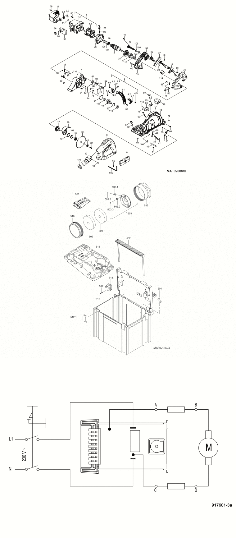 Mafell 917802 Multi-cutter MF 26 cc GF-MAX in the MAFELL-MAX Spare Parts