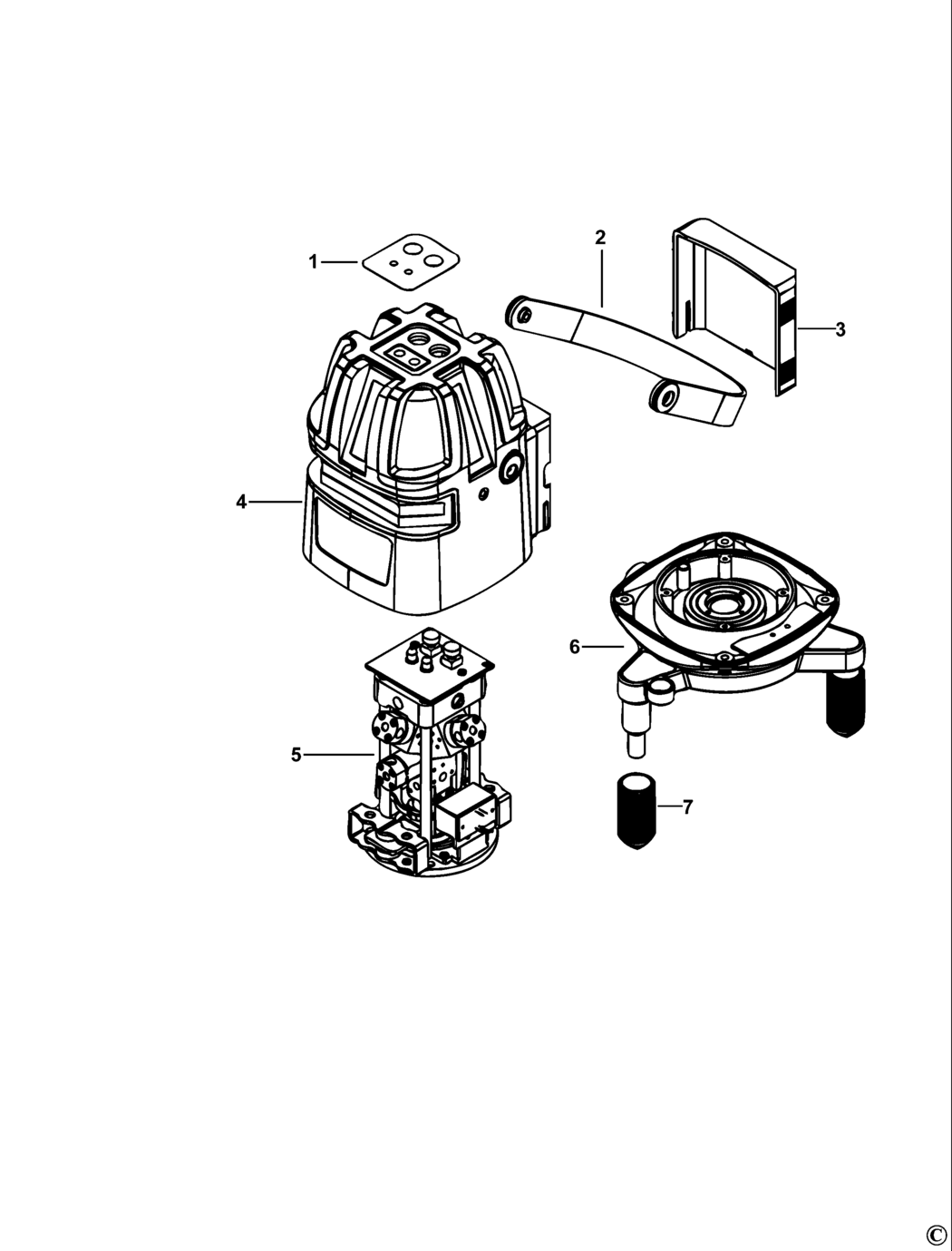 Stanley MULTILINE Type 1 Multiline Laser Spare Parts