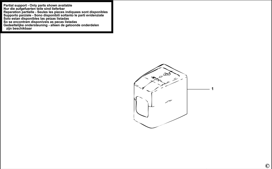 Stanley CLL Type 1 Crossline Laser Spare Parts