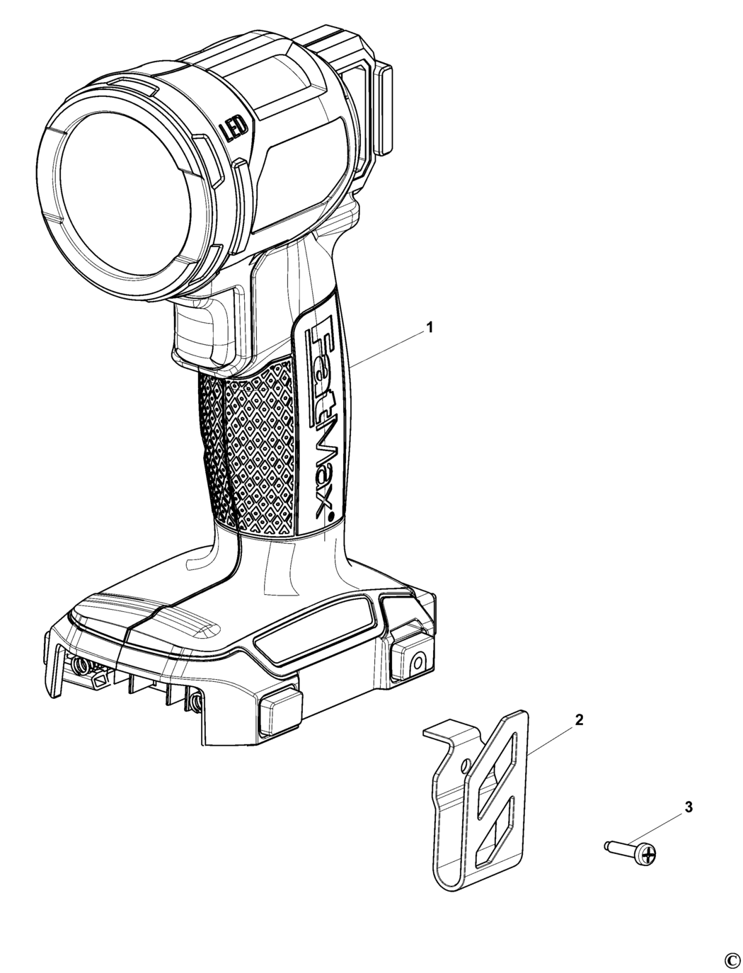 Stanley FMC700 Type H1 Torch Spare Parts