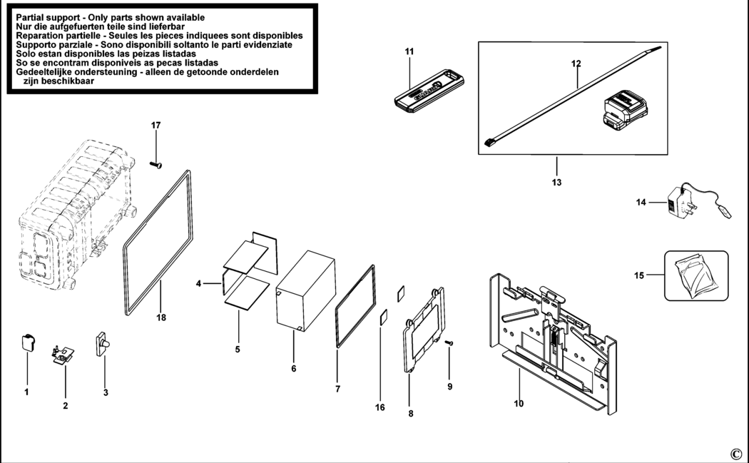 Stanley STST1-79222 Type 1 Guard Spare Parts