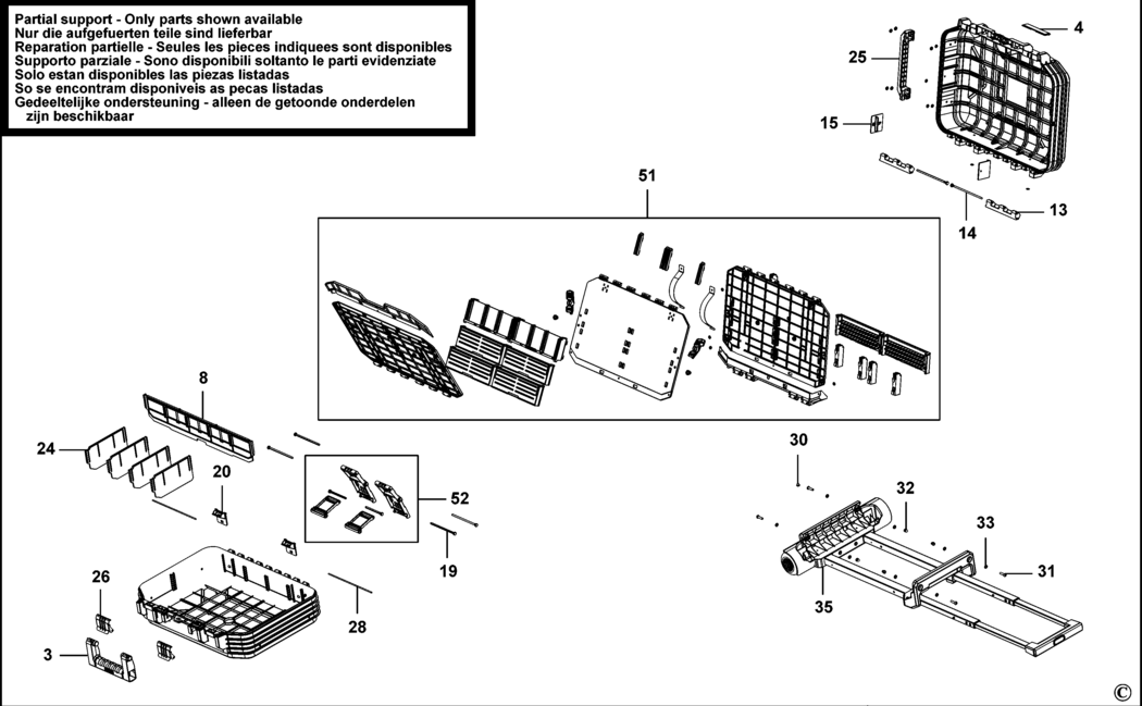 Stanley FMST1-72383 Type 1 Workbox Spare Parts