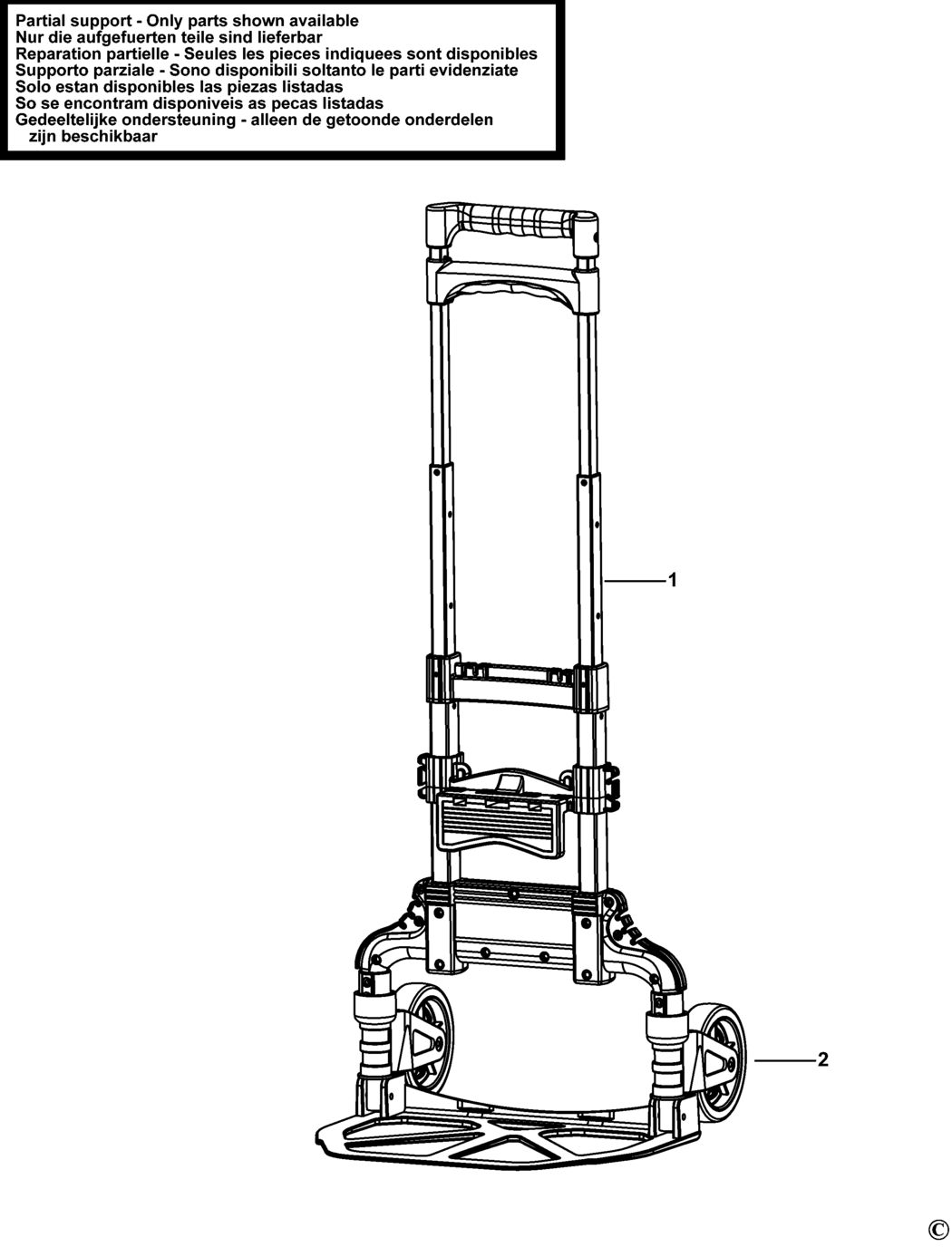 Stanley SXWTD-FT501 Type 1 Truck Spare Parts