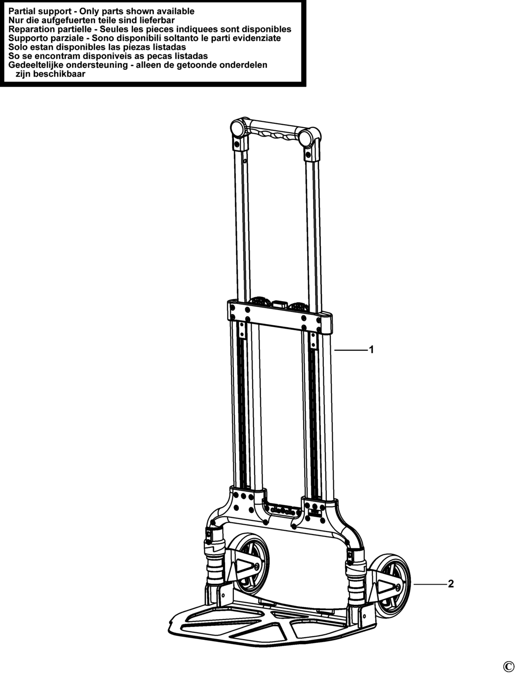 Stanley SXWTC-FT502 Type 1 Truck Spare Parts