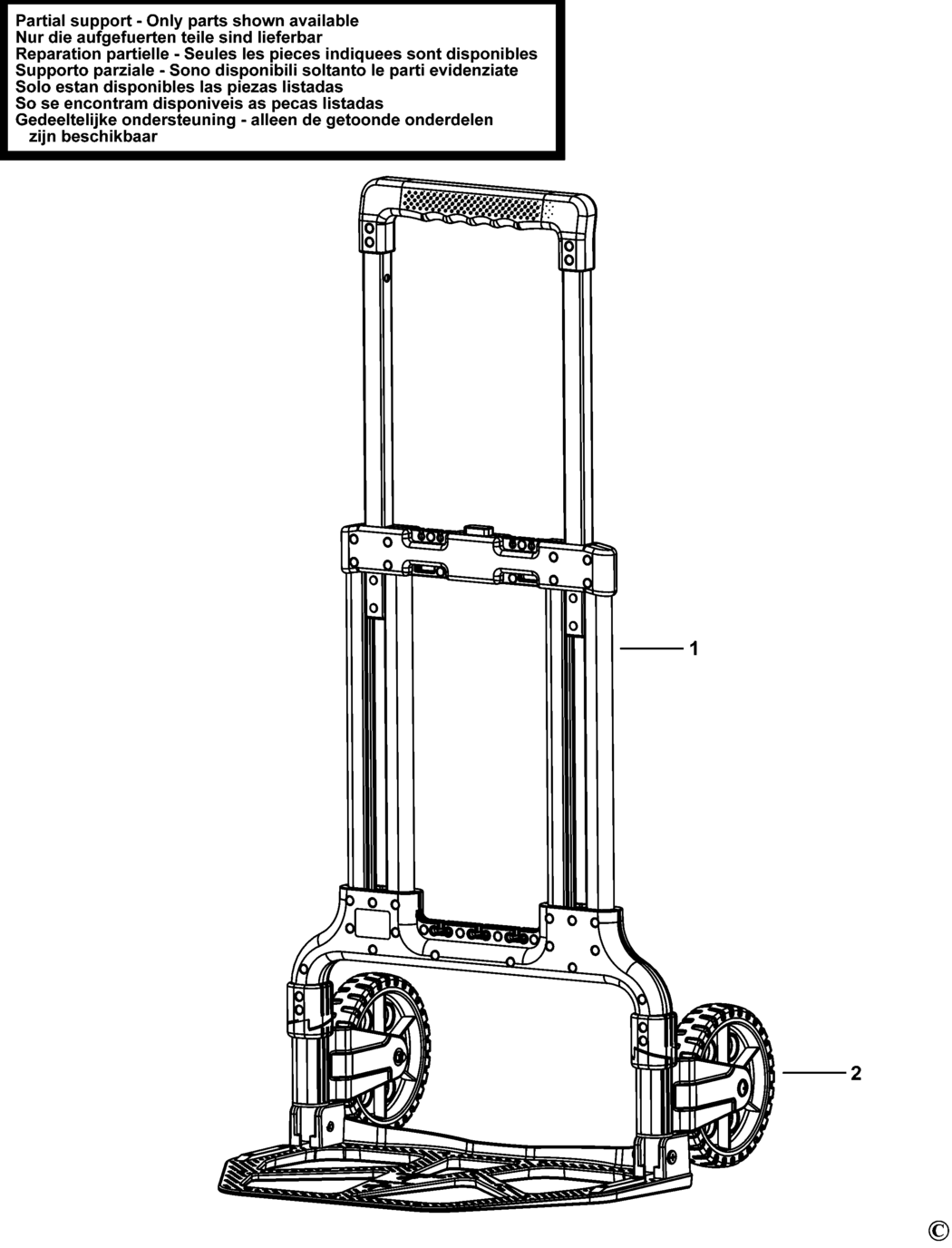 Stanley SXWTC-FT503 Type 1 Truck Spare Parts