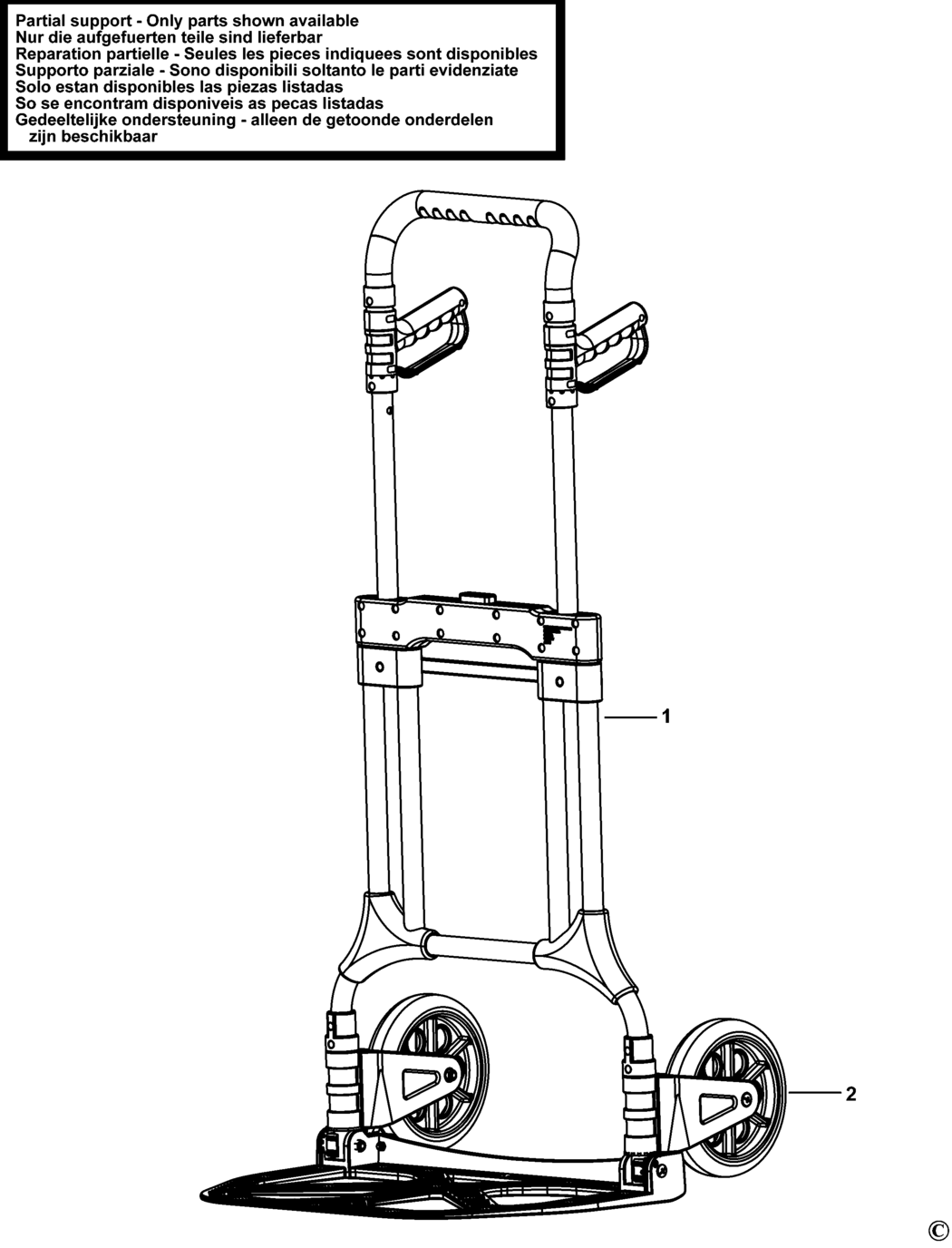 Stanley SXWTC-FT504 Type 1 Truck Spare Parts