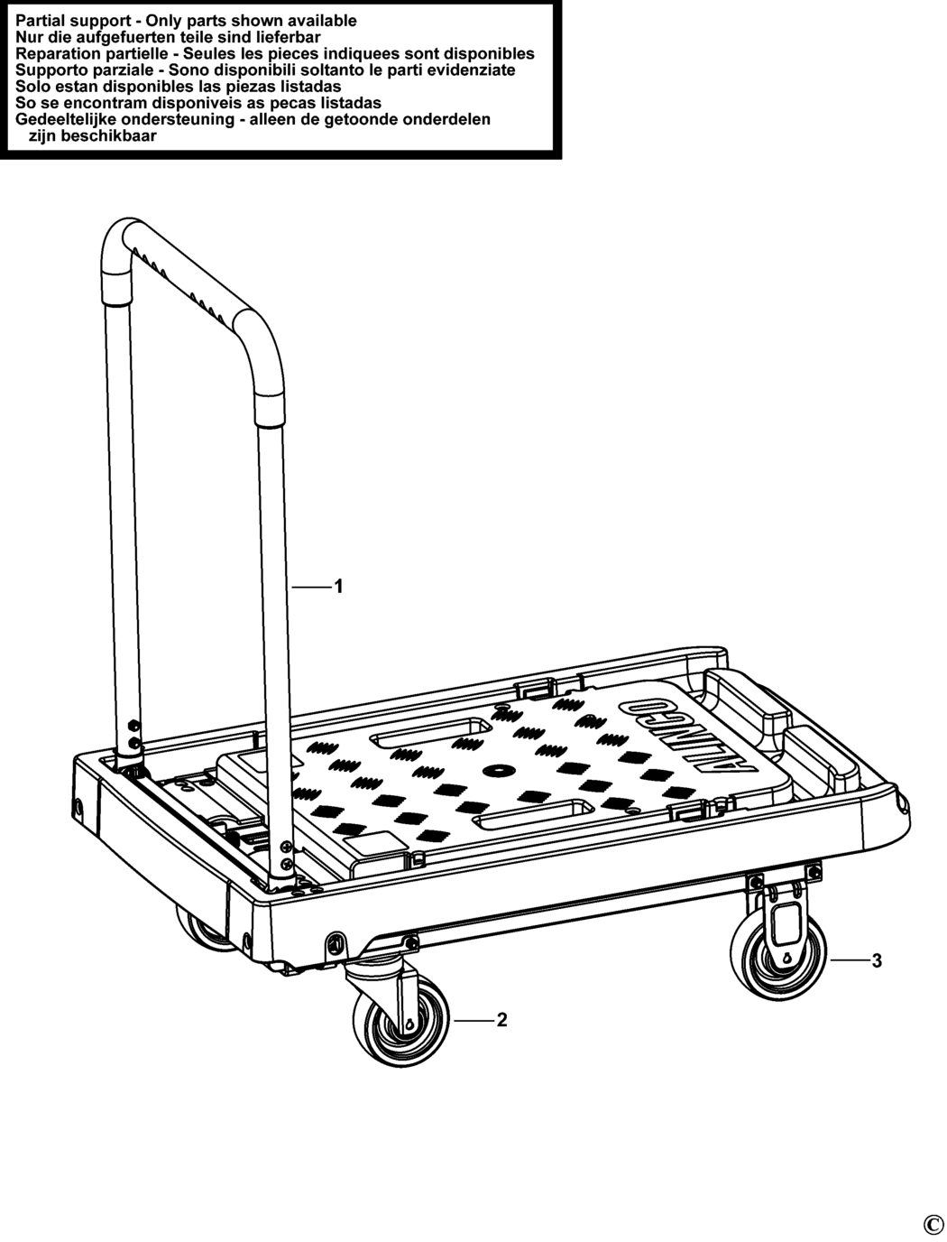 Stanley SXWTC-PC507 Type 1 Truck Spare Parts