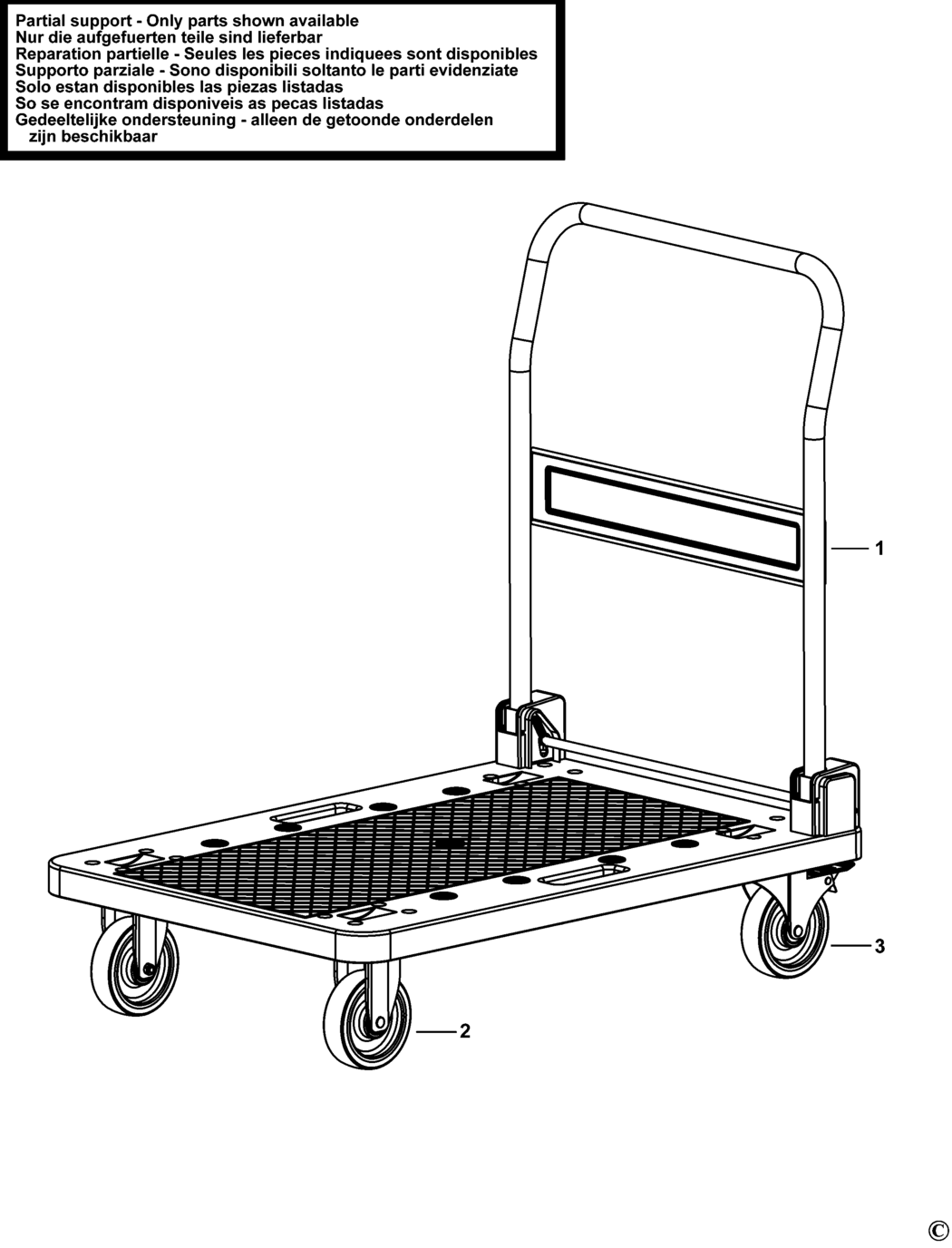 Stanley SXWTC-PC509 Type 1 Truck Spare Parts