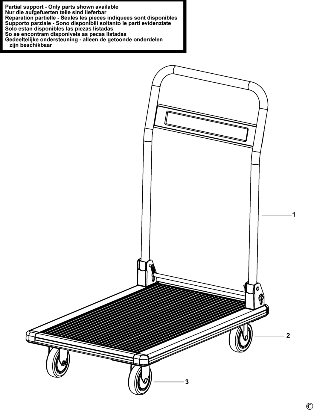 Stanley SXWTI-PC510 Type 1 Truck Spare Parts