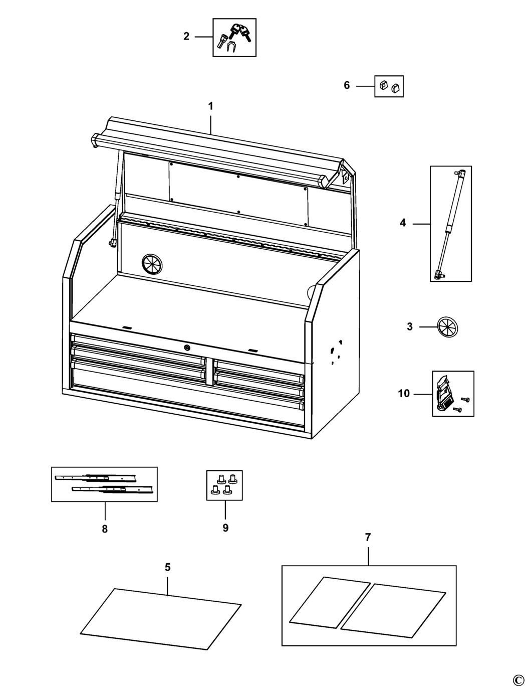 Stanley FMHT0-74028 Type 1 Workcentre Spare Parts