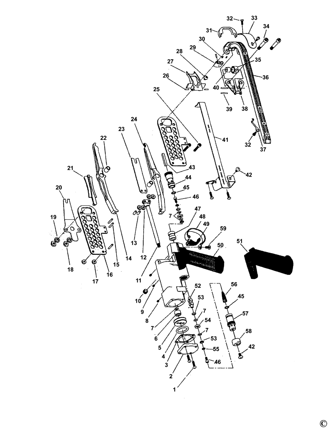 Bostitch SC77XE Type REV A Ringer Spare Parts