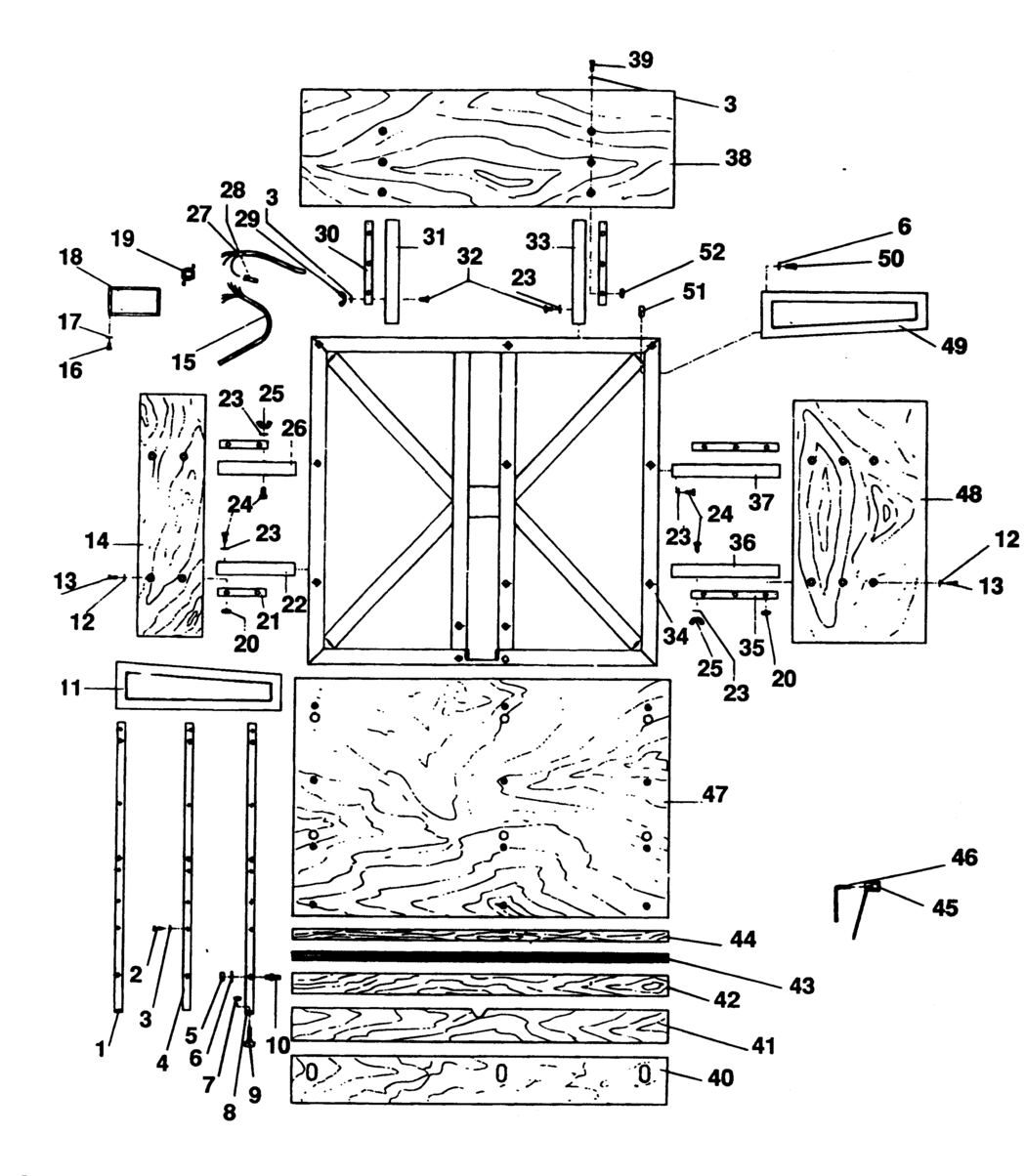 Elu RAS1603---E Type 1 Radial Arm Saw Spare Parts