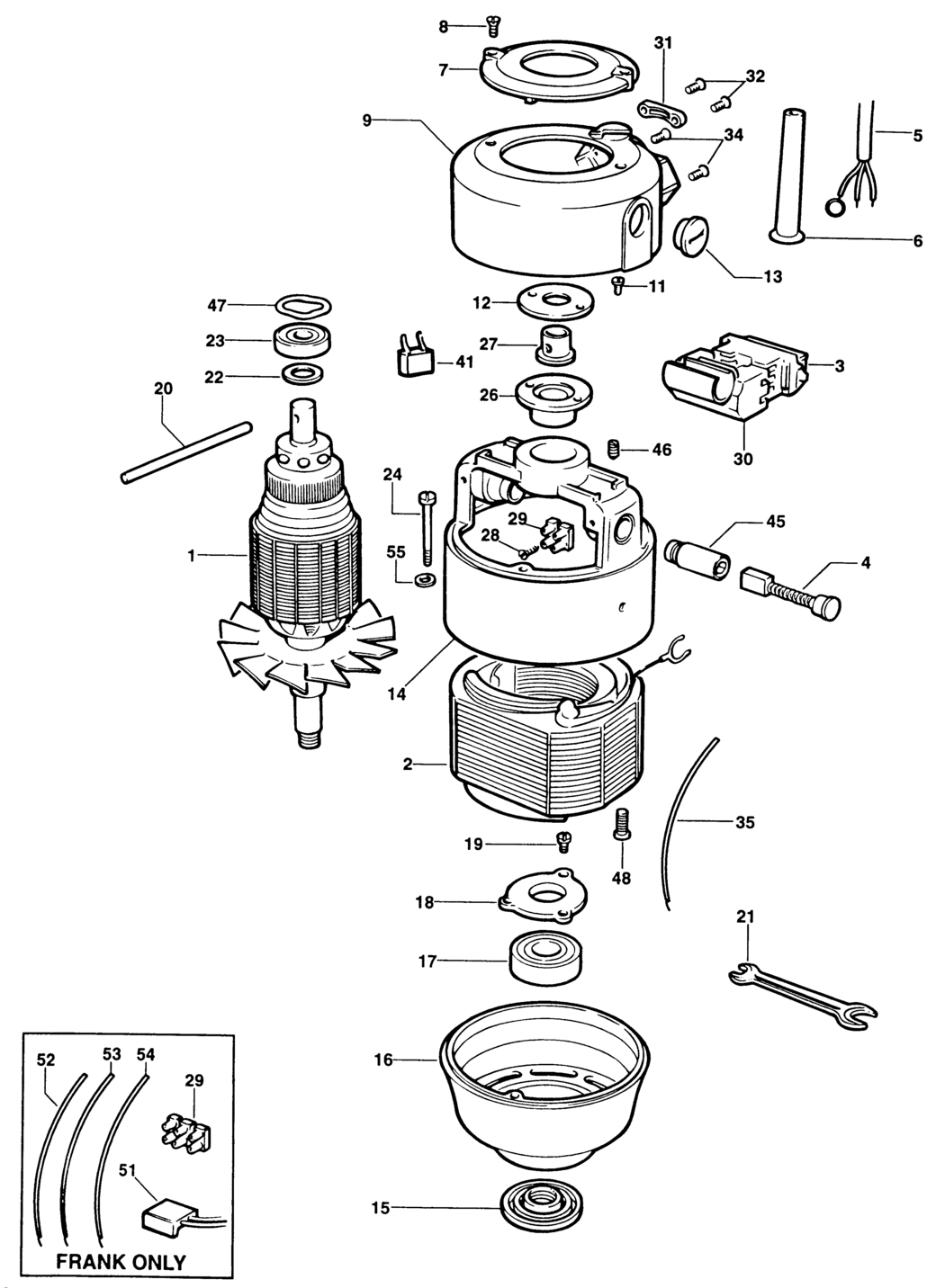 Elu MOF112 Type 2 Router Spare Parts