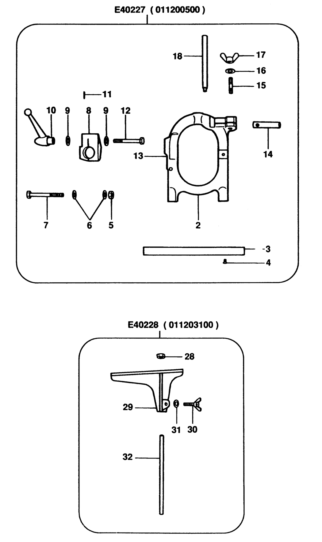 Elu 011200500 Type 1 Router Accessory Spare Parts