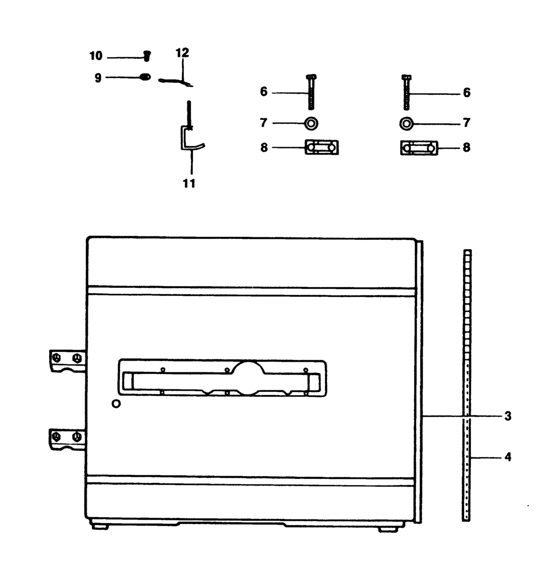 Elu 055201001 Type 1 Saw Table Spare Parts