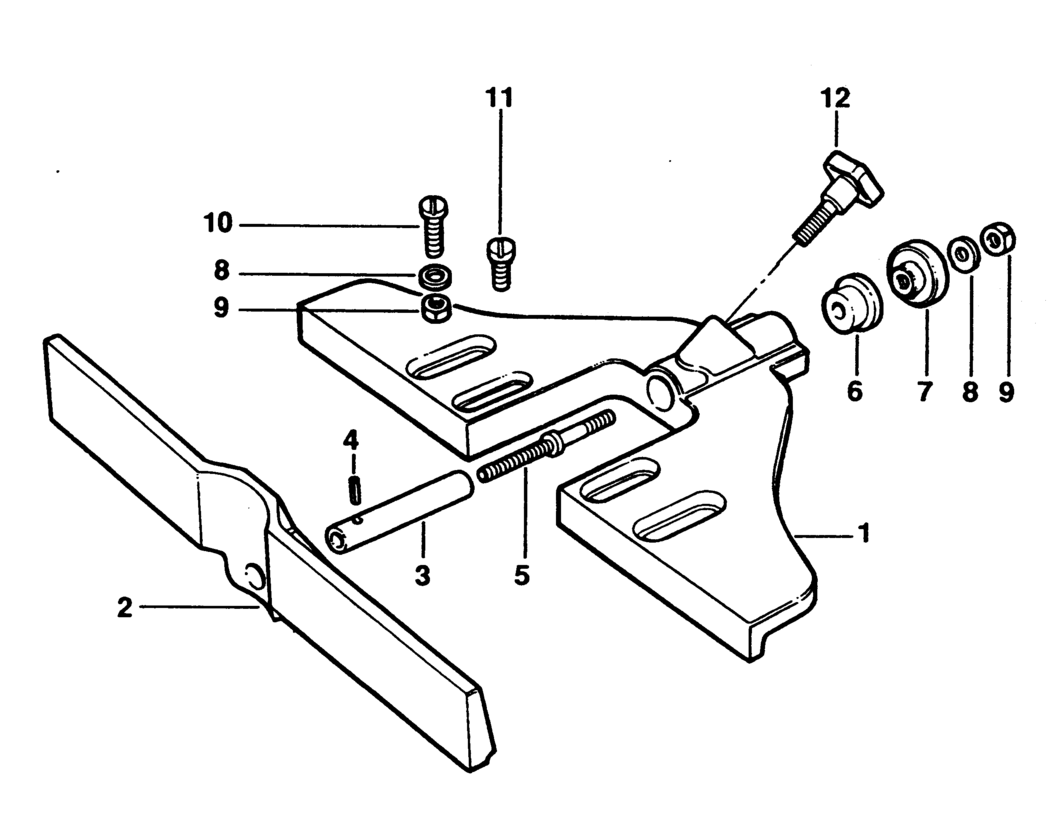 Elu 069405100 Type 1 Double Fence Spare Parts