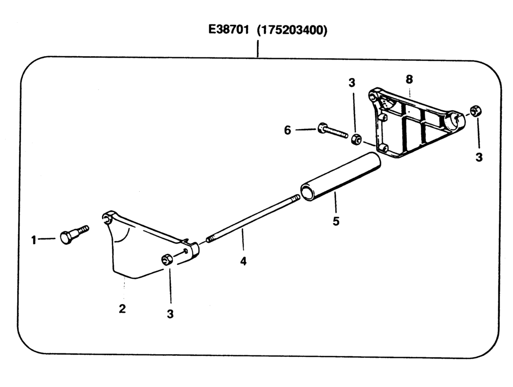 Elu 175203400 Type 1 Stand Accessory Spare Parts