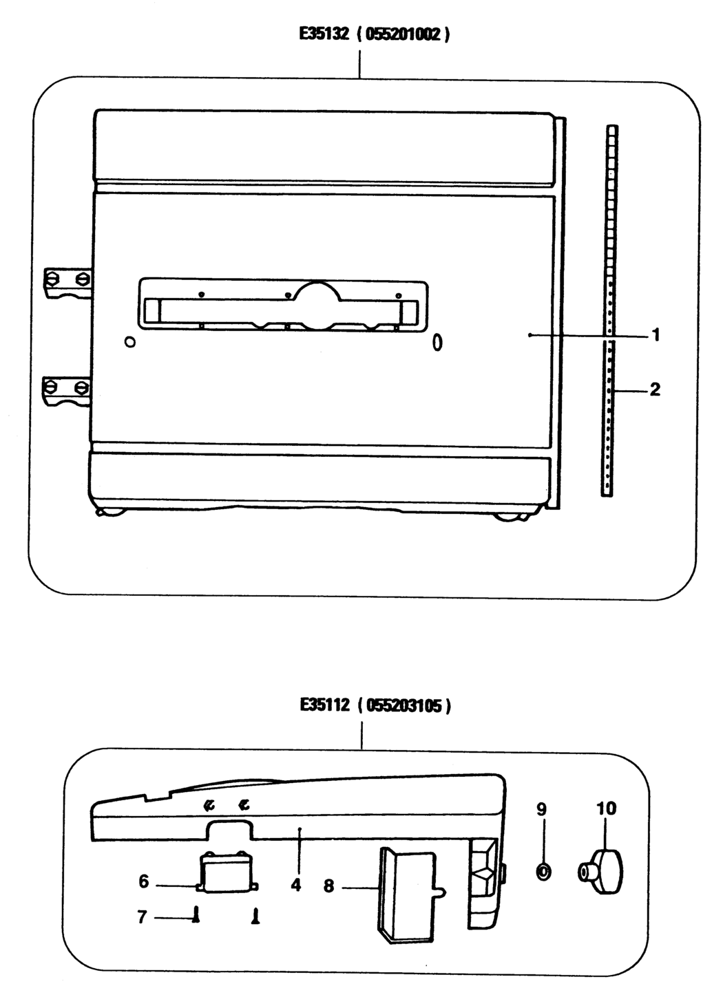 Elu E35112 Type 1 Rout Bench Acces Spare Parts