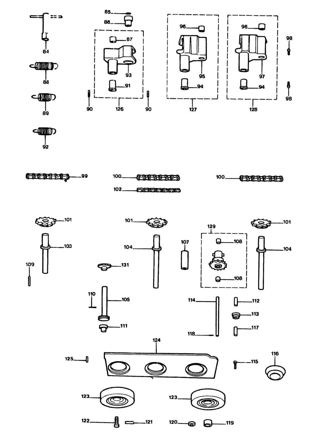 Elu MVA34-----A Type 1 Automatic Feed Spare Parts