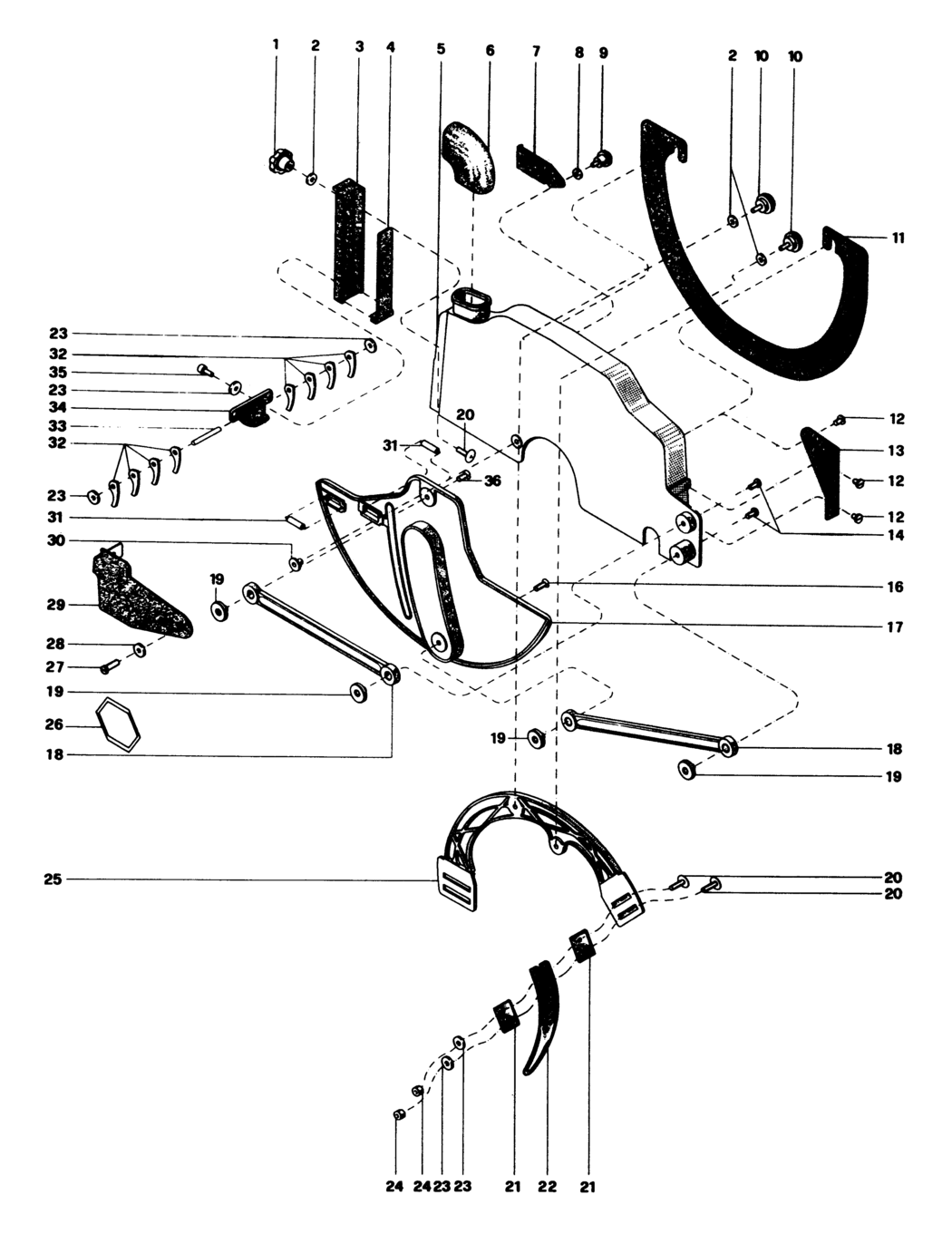 Dewalt DW1201----A Type 1 Radial Arm Saw Spare Parts