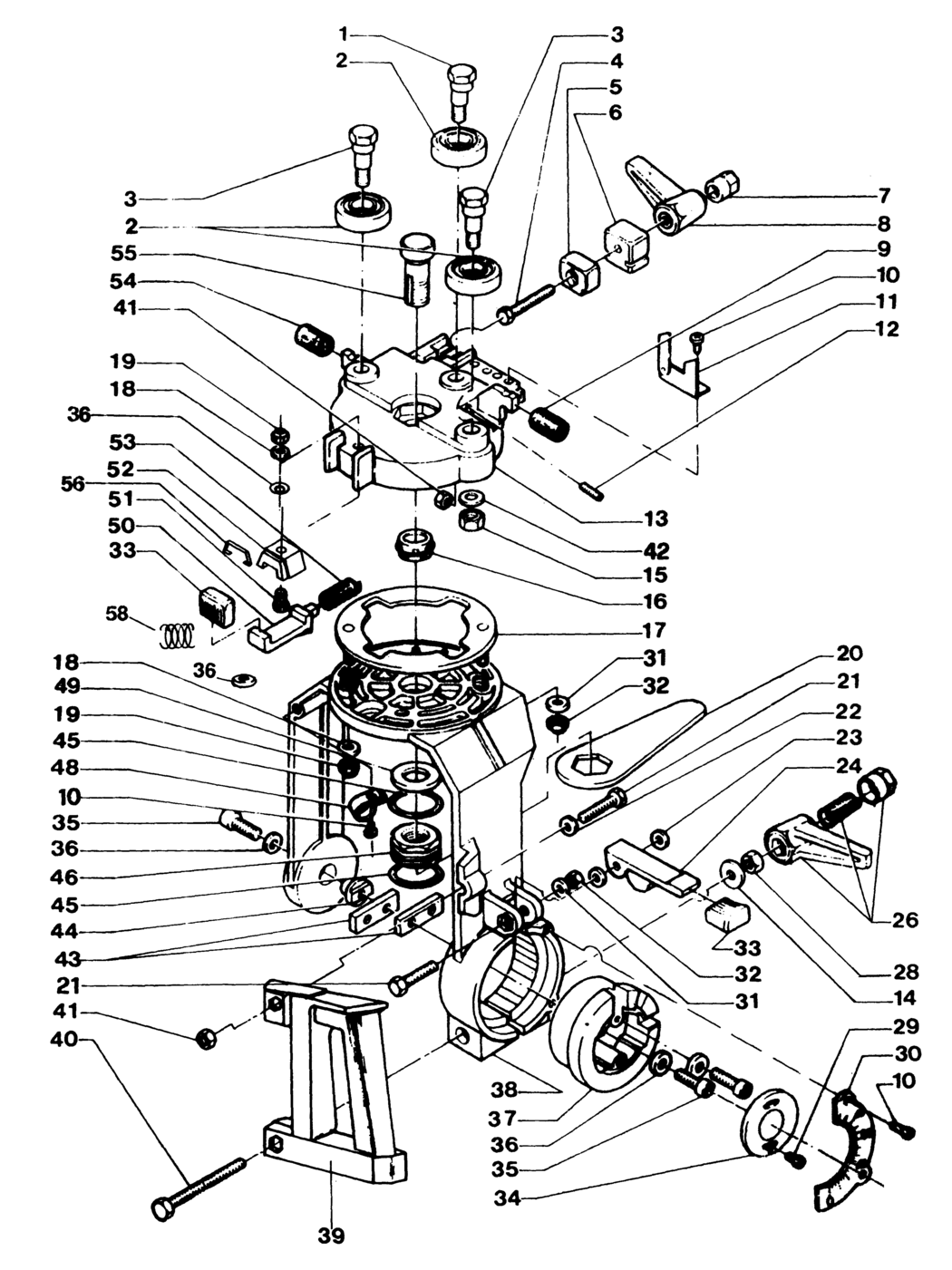 Dewalt DW1201----E Type 1 Radial Arm Saw Spare Parts