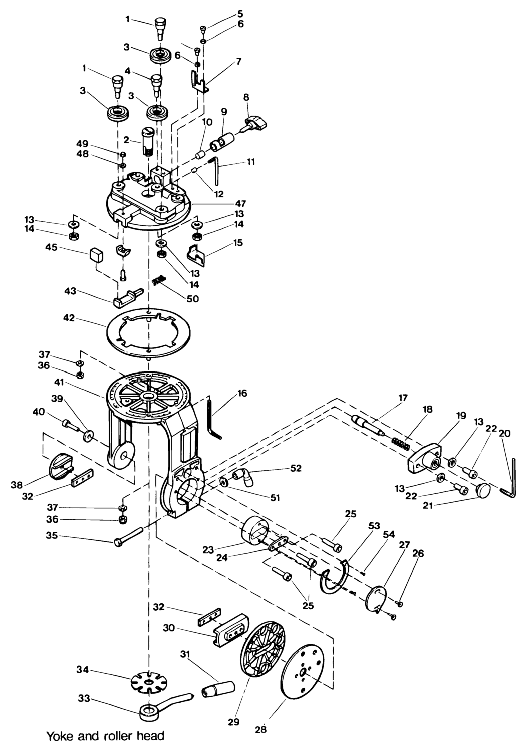 Dewalt DW1503----G Type 1 Radial Arm Saw Spare Parts