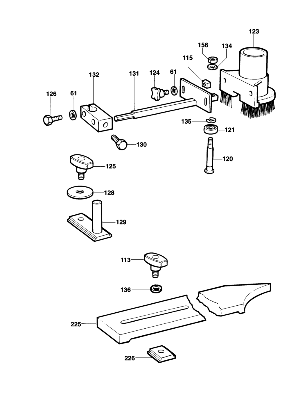 Dewalt DE2009 Type 1 Copy Follower Spare Parts