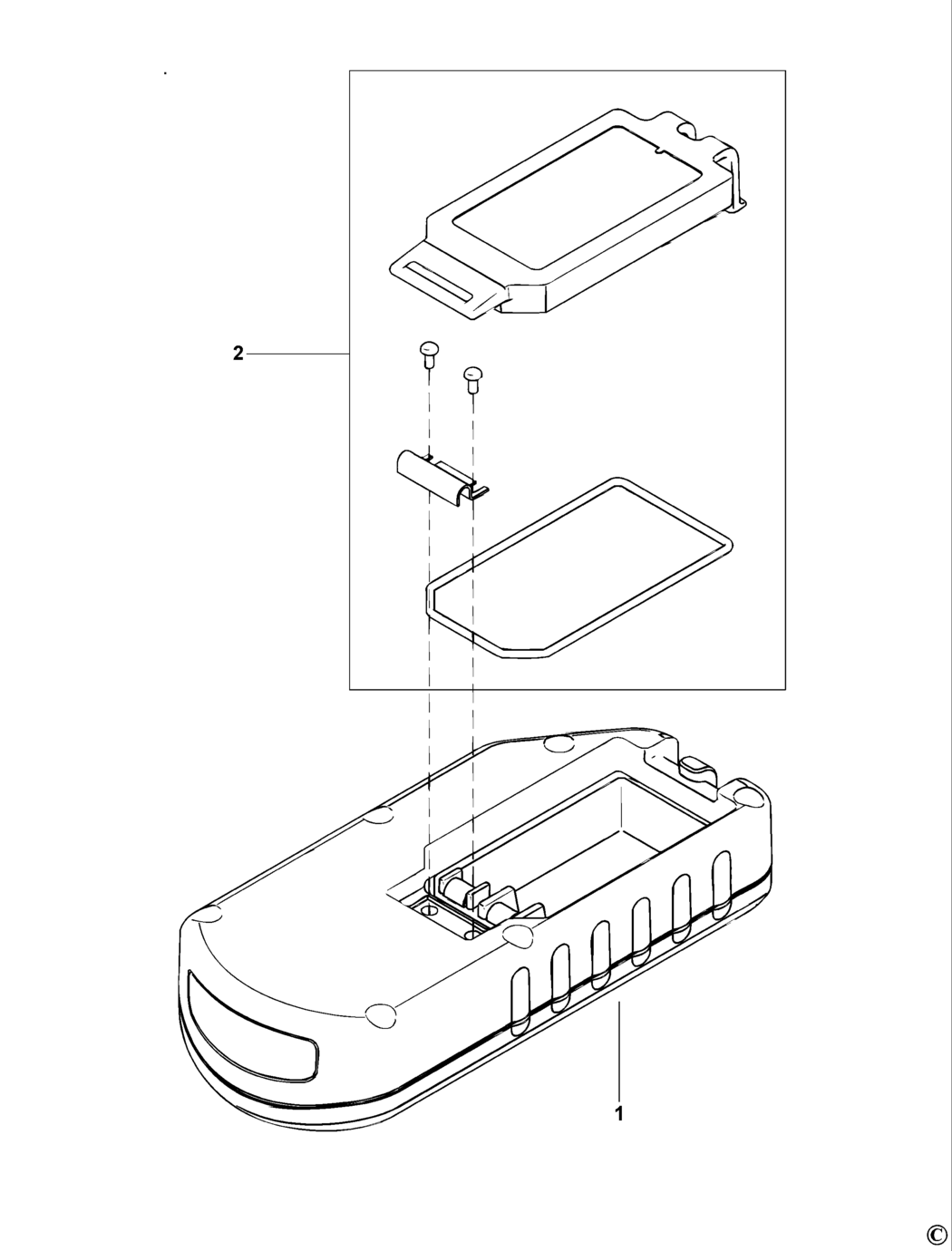 Dewalt DE0774 Type 1 Remote Control Spare Parts