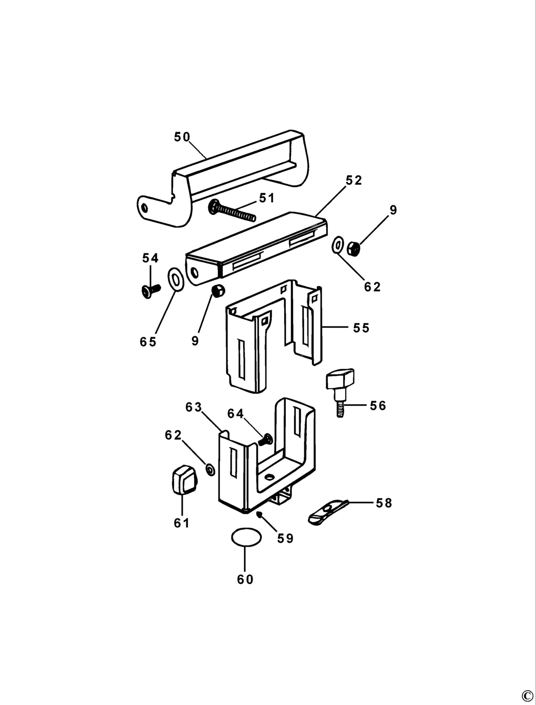 Dewalt DE7024 Type 1 Stand Accessory Spare Parts