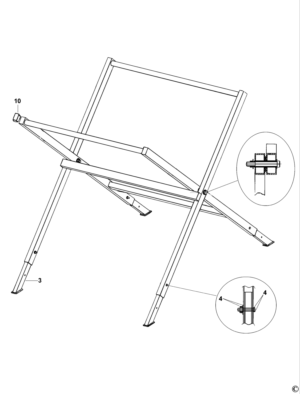 Dewalt D240001 Type 1 Tile Cutter Spare Parts