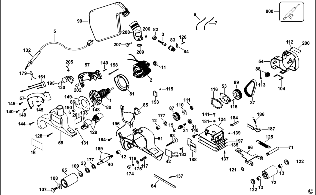Dewalt discount sander parts