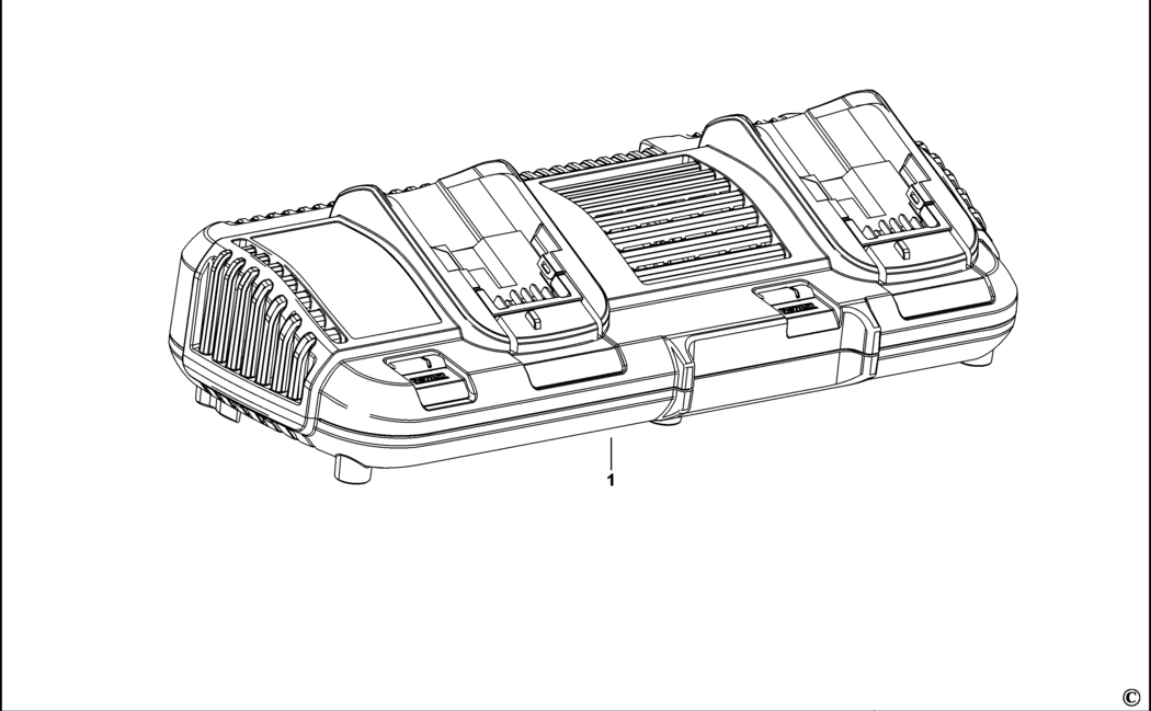 Dewalt DCB132 Type 1 Charger Spare Parts