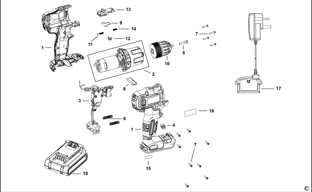 Bcd700s black decker outlet
