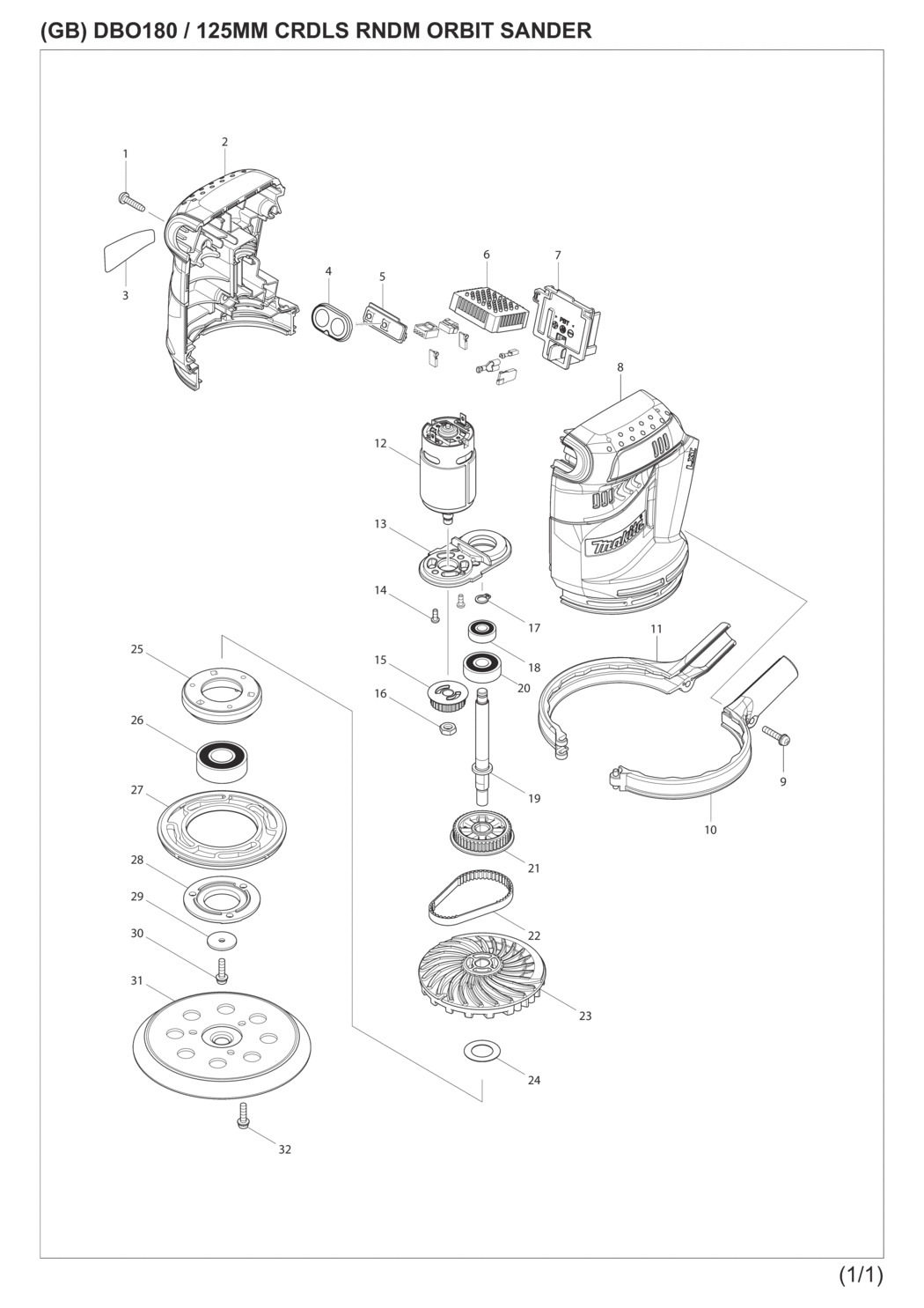 Makita dbo180rfe clearance