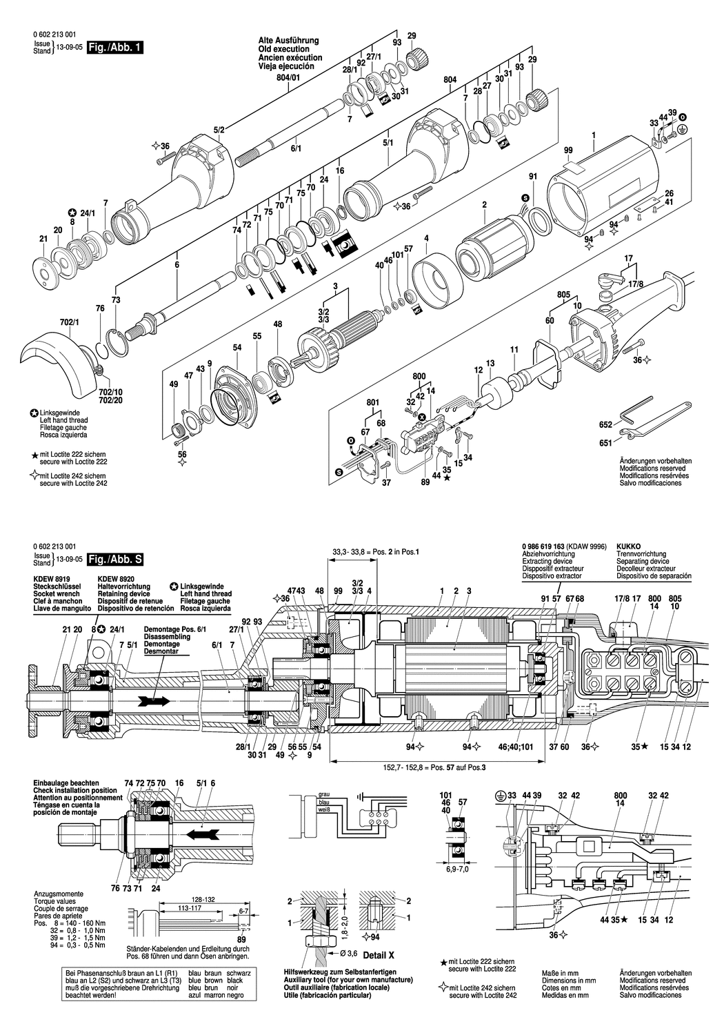 Bosch ---- / 0602213002 / --- Spare Parts