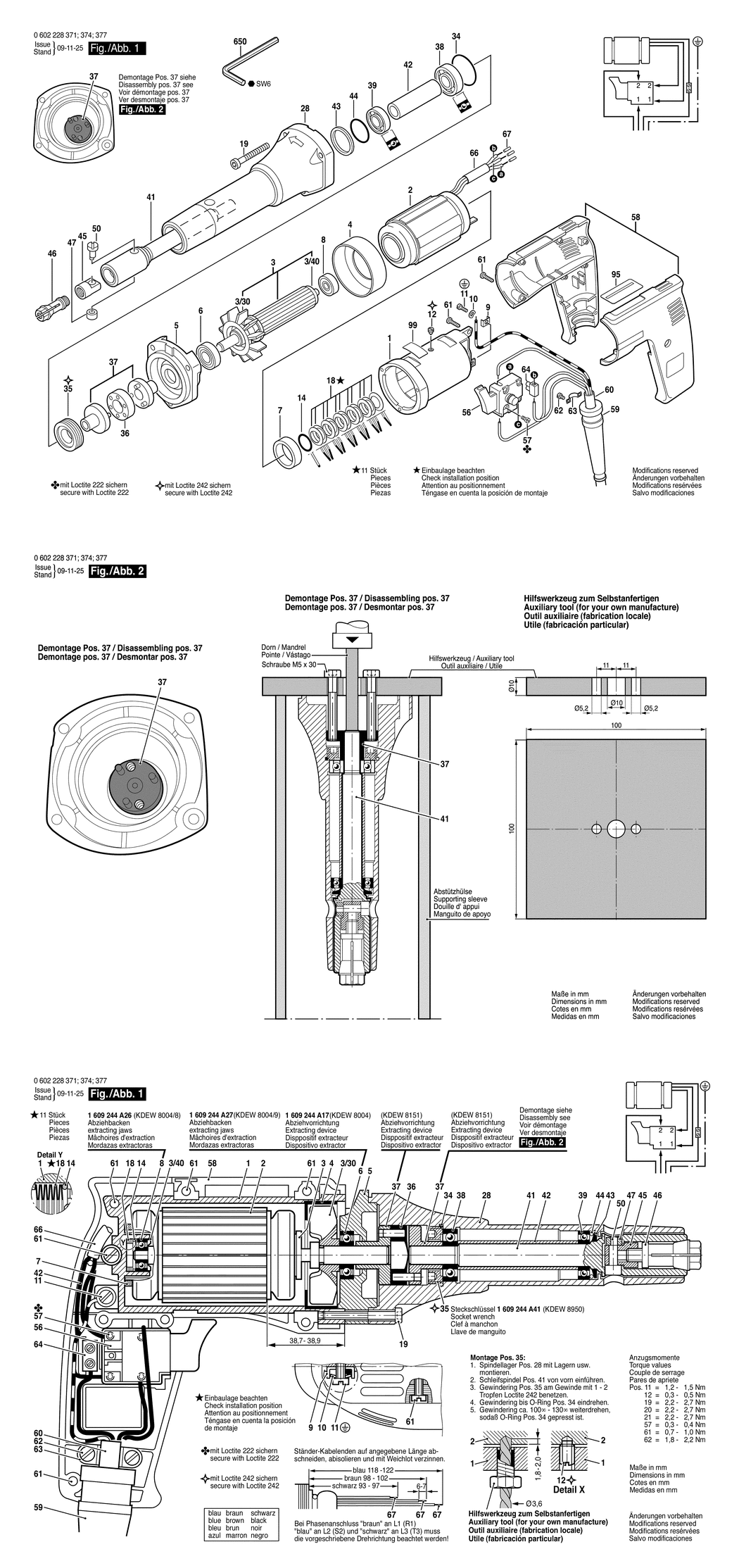 Bosch HGS 55/50 / 0602228374 / --- Spare Parts