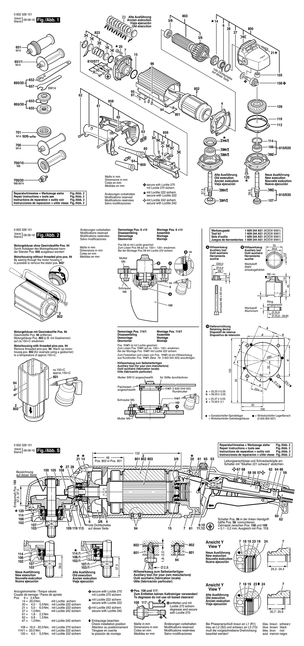 Bosch ---- / 0602328134 / --- Spare Parts