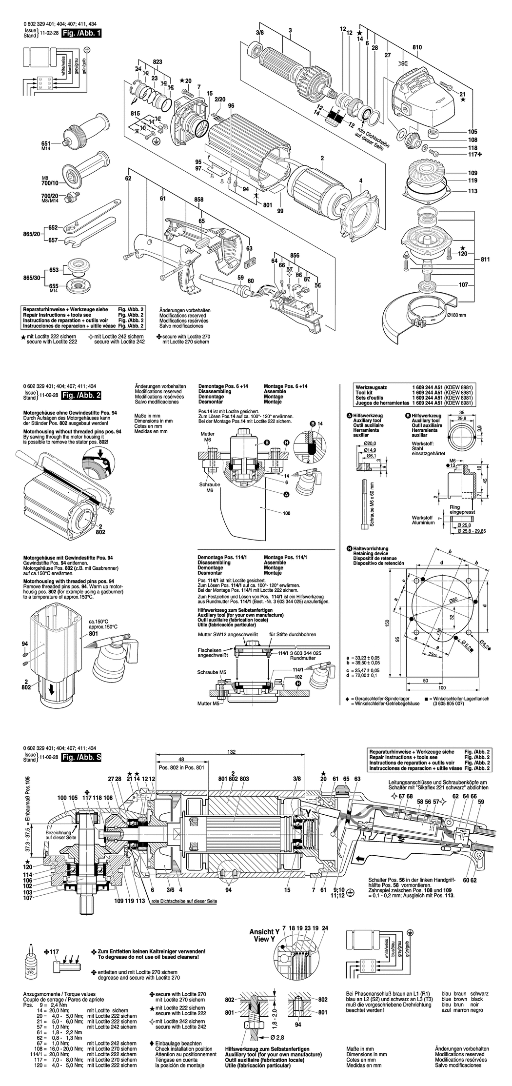 Bosch ---- / 0602329411 / --- Spare Parts