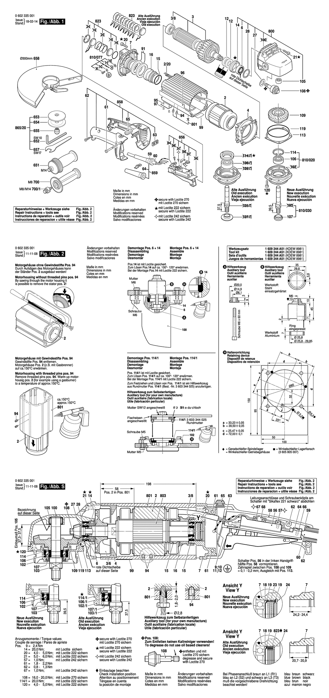 Bosch ---- / 0602335037 / --- Spare Parts