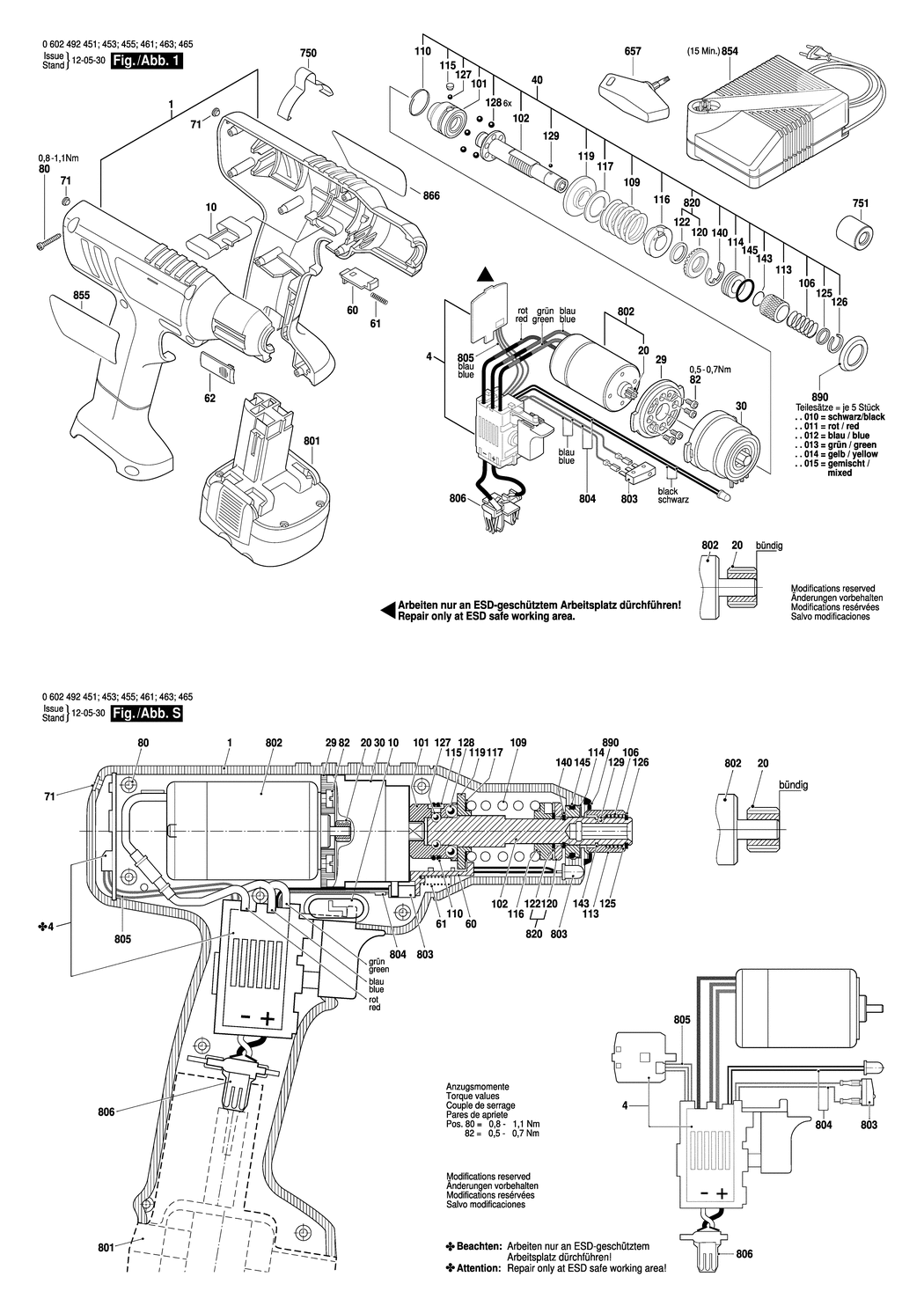 Bosch EXACT 412 / 0602492461 / --- Spare Parts