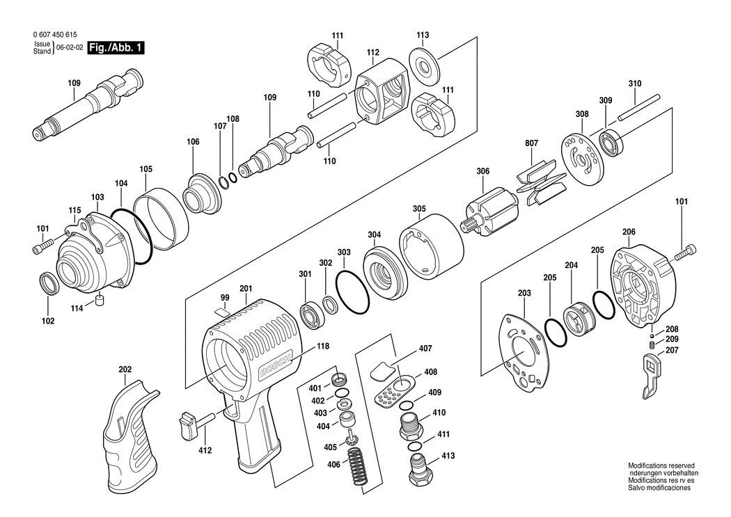 Bosch ---- / 0607450615 / --- Spare Parts