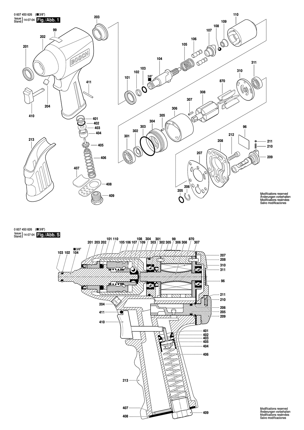 Bosch ---- / 0607450626 / --- Spare Parts