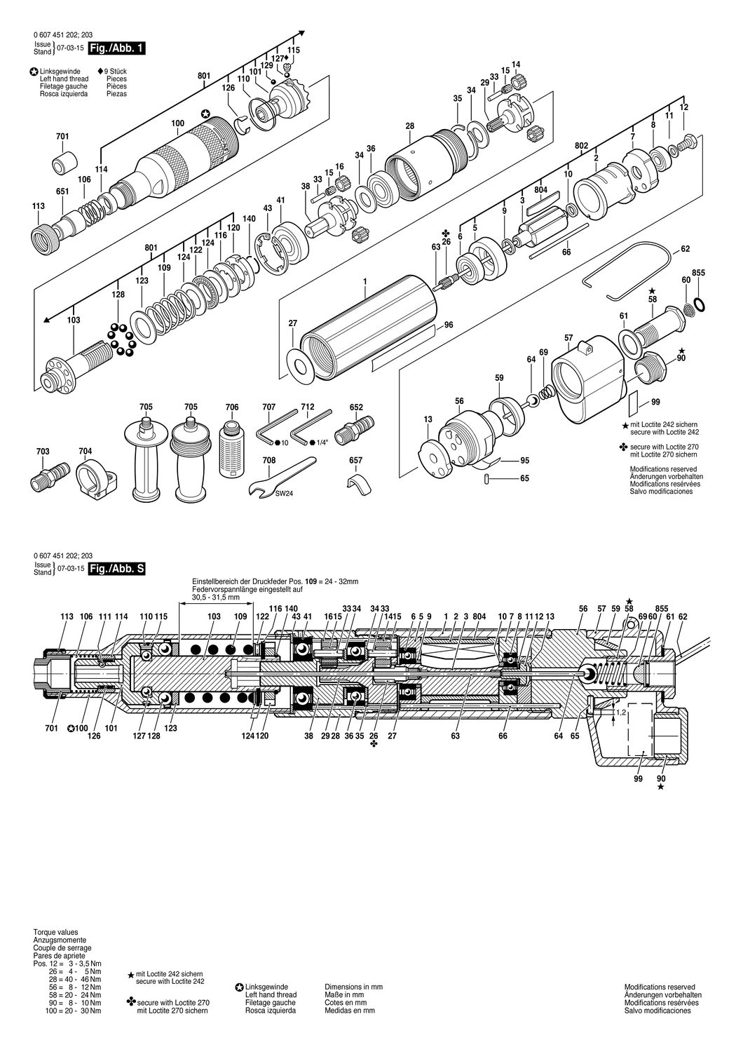 Bosch 370 WATT-SERIE / 0607451202 / --- Spare Parts