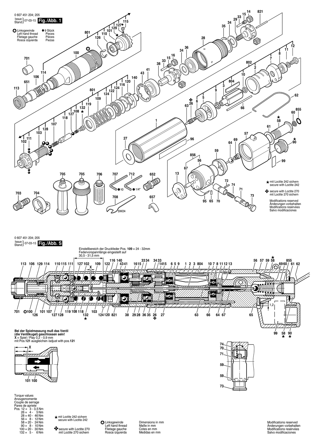 Bosch 370 WATT-SERIE / 0607451204 / --- Spare Parts