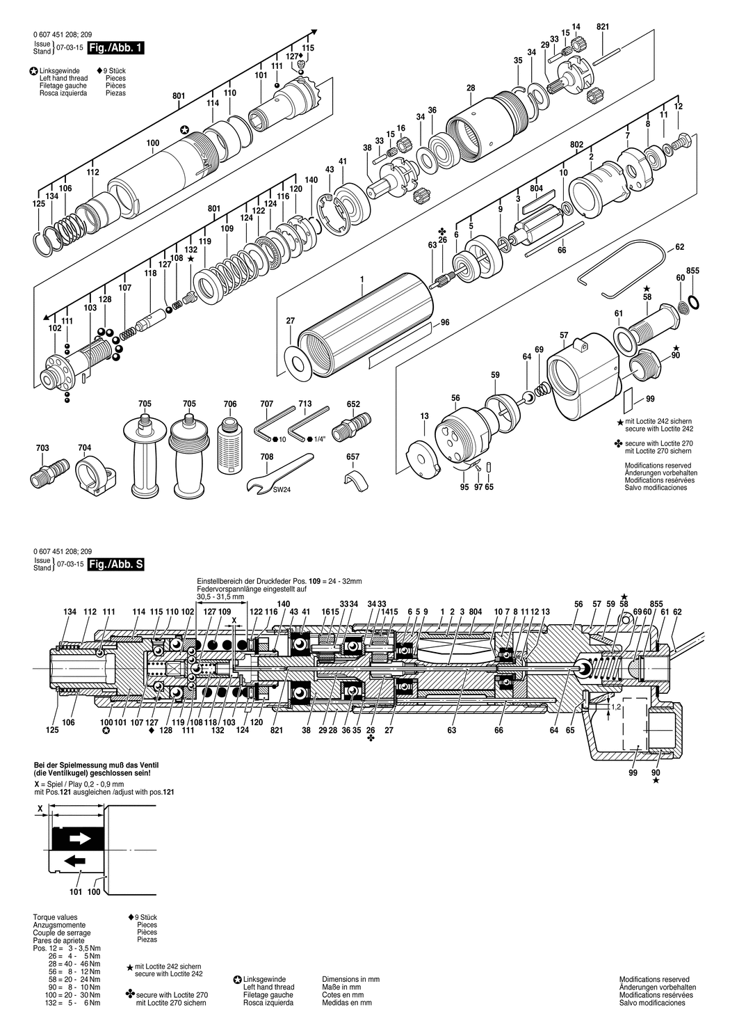 Bosch 370 WATT-SERIE / 0607451208 / --- Spare Parts