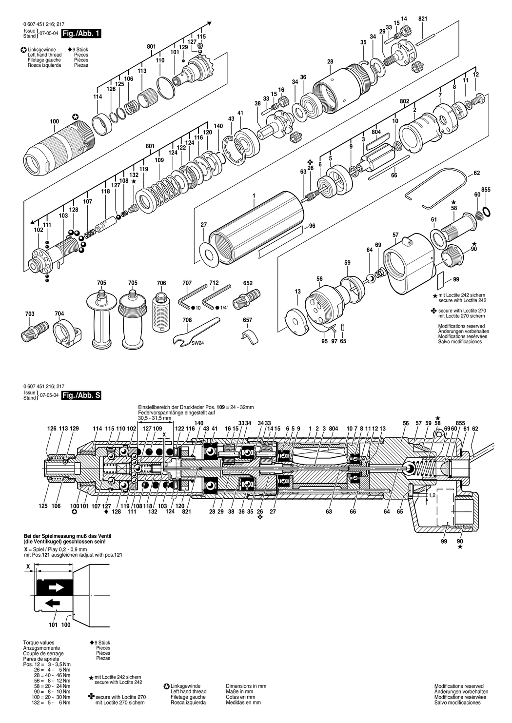 Bosch 370 WATT-SERIE / 0607451217 / --- Spare Parts