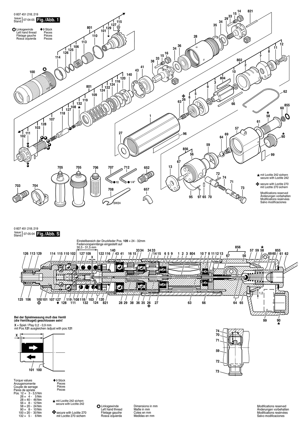 Bosch 370 WATT-SERIE / 0607451218 / --- Spare Parts
